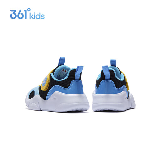 361 Kinderschuhe, Kindersportschuhe 25 vier Jahreszeiten, Männer und Frauen, leicht und weich und elastisch, Kinderschuhe, Babyschuhe, schwarze 23