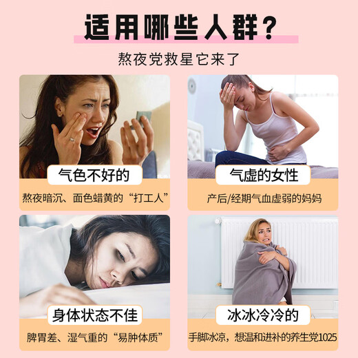 贡小主苹果麦冬黄芪水250g 红枣枸杞茶包补女性泡水喝气血养生花果茶