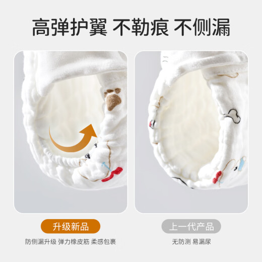 Ouyun Baby Windeln waschbarer Toilettentraining Windeln Piss Ring Weißer XL 5-Plate (nicht wasserdicht)