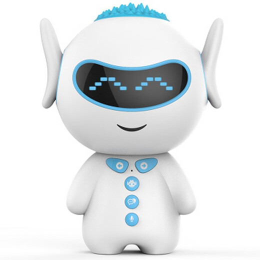 
Children's Story Machine Puzzle Education Robot Intelligent Companion Early Education Machine Elementary School Textbook Synchronous WIFI Download Xiao Xiaobai-Blue