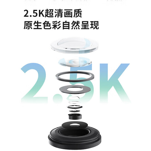 dahua大华dahua摄像头400万无线监控摄像头4MP高清夜视家用监控手机wifi云台旋转含256GB