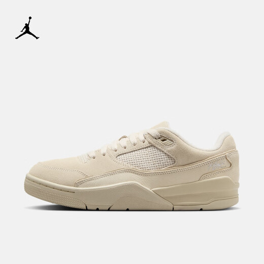 Nike (Nike) Jordan Officiel Nike Jordan Flight Court Women's Sneakers Spring New Fulai Shoes FZ9854 200 Legend Light Brown / Sail White 38.5