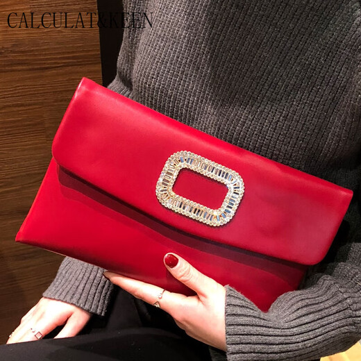 Calculat / Keenck Femme's Clutch Sac pour femmes 2025 Nouvelle mode simple sac à main simple Incru