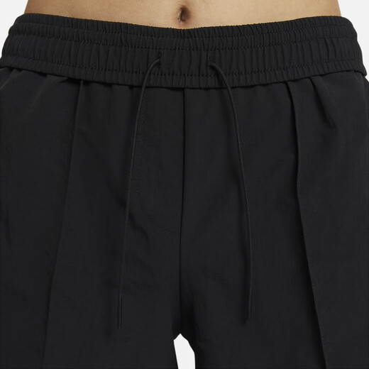 耐克（NIKE）官方EVERYTHING女子中腰短裤夏季运动裤梭织休闲FV6623 010黑/白 XL