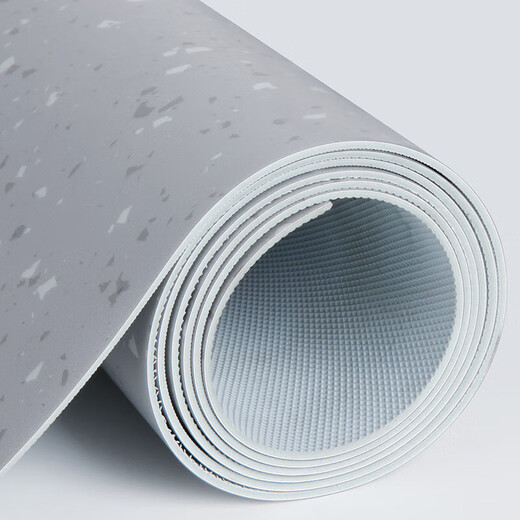 OUOETY PLANCHE ENGINEERING PLASTIQUE PLANCHER Hôpital résistant au sol PVC Cuir Anti-Slip Floor Floor Special Commercial épaississant Grain en bois 1098