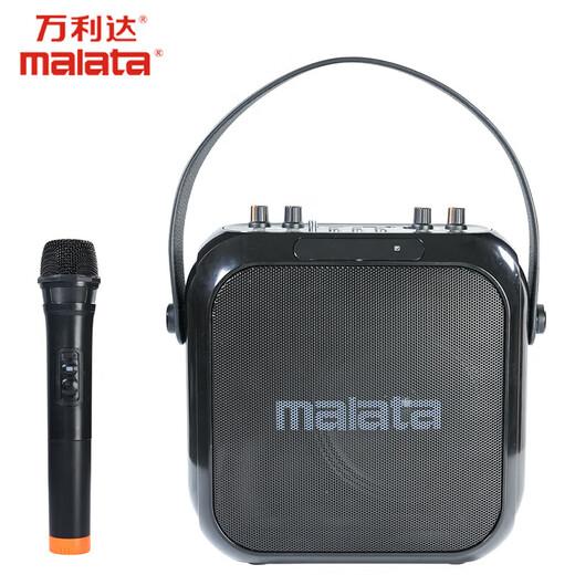 Malata Audio Outdoor Street Audio Home Electric Acoustic Guitar Bass Folk Singing Instrument Bluetooth Speaker Microphone Square Dance Speaker M+9403 Free USB Drive