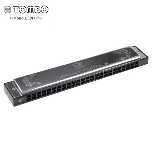 Tombo Tongbao 6624p Pure Ton Mundoniconica für erwachsene Anfänger 24-Loch Polyphonische Harmonika C Schlüssel professionelle Leistung F-Taste F Key