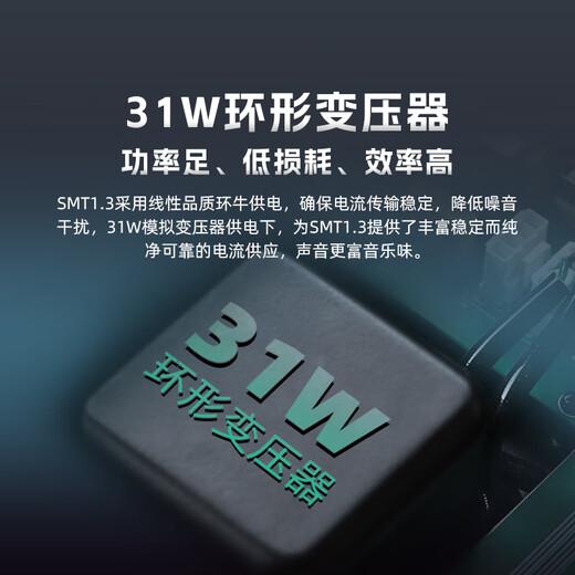 Shanling SMT1.3 Desktop Streaming Media Turntable Digital Broadcast Processor High-Fidelity Dual-Band WiFi6 Transmission NAS Function Black Get 64Gu Disk with Order and L8 with Order