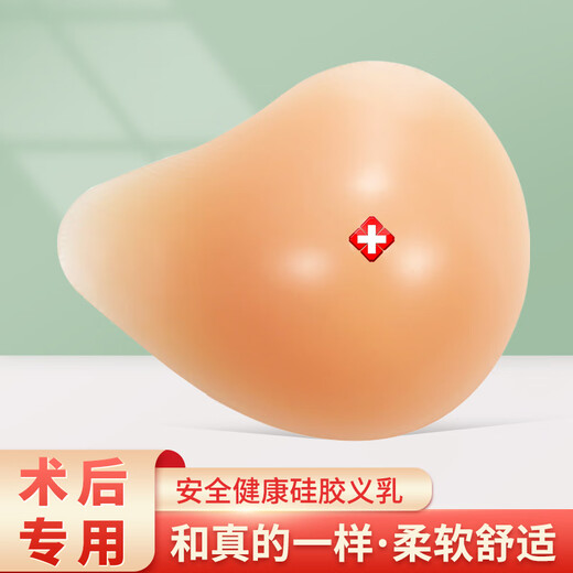 硅胶义乳胸罩术后切除专用文胸带乳头假胸内衣胸垫透气内衣 100克-三角形