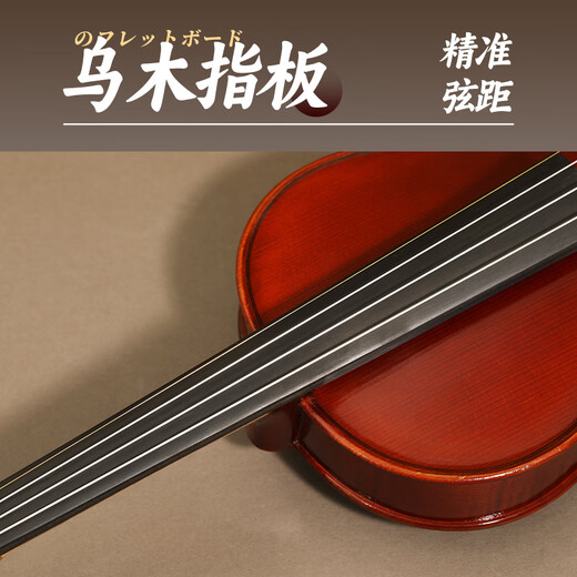 SUZUKI日本铃木进口小提琴实木儿童成人初学专业演奏考级 V500 【4/4】适用身高155cm-220cm