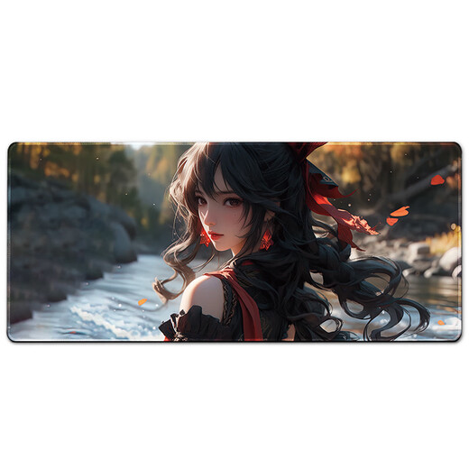 Xingzeji Mouse Pad Super Large Anime Game 2D E-Sports Student Learning Lock Edge Mouse PAD PAUT CHAPPORISÉ ANTÉRÉ COMPTORTING OFFICE DE BURE