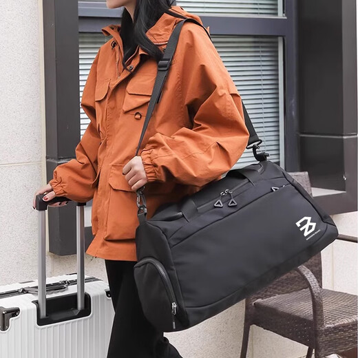 班哲尼旅行包男女士大容量可套拉杆行李箱收纳待产包出差健身手提斜跨袋