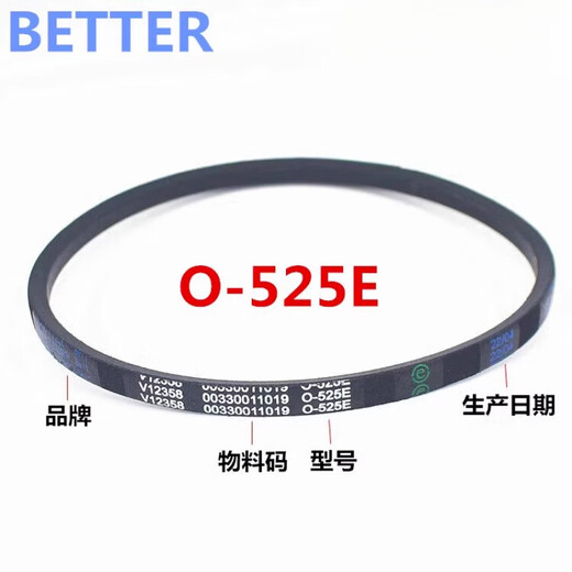 Haier-Waschmaschinengürtel O-513E/408E/500E/525E/A-742EO Dreiecksgürtel V-693E