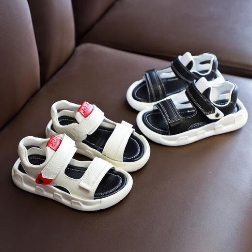 
RONGXITU Summer Children's Soft Sole Sandals 13579 Baby Boys and Girls 24680 White 21 Inner Length 14CM