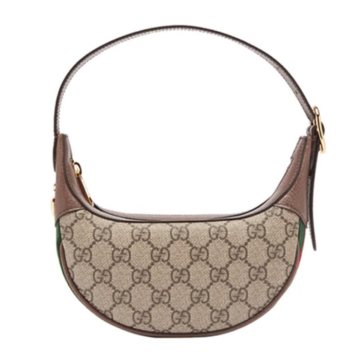 古驰（GUCCI）古（G） 古 女士Ophidia系列迷你手提包腋下包 米白棕色 658551 9 米白棕色 658551 96IWG 9794