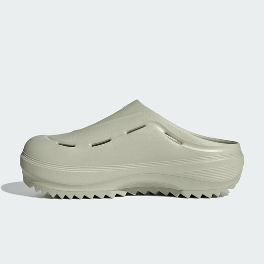 阿迪达斯（adidas）沙滩鞋男女鞋夏季新款透气休闲拖鞋OZWAVE CLOG厚底拖鞋老爹鞋 JR9274/亮光绿/亮柠檬黄 44.5