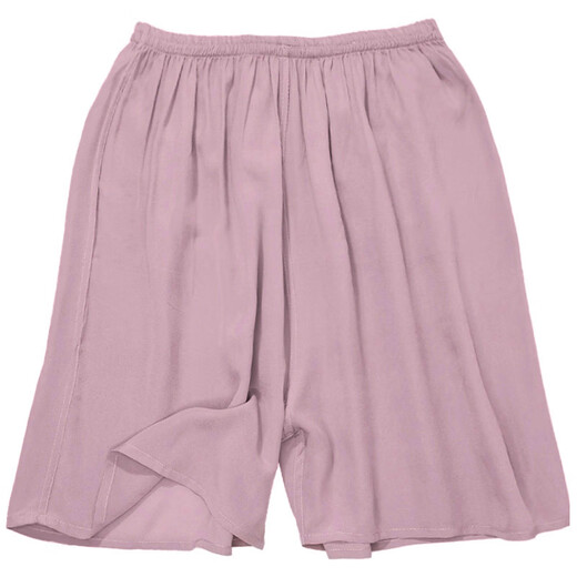Pores Northon Silk Pantalon de pyjama en soie épais pour femmes Small Size Shorts de maison d'été confortables et respirants pour hommes Universal Five-Five Beach Yellow 14666 Double Crepe Jacquard 100-135 Jin [Jin est égal à 0,5 kg]