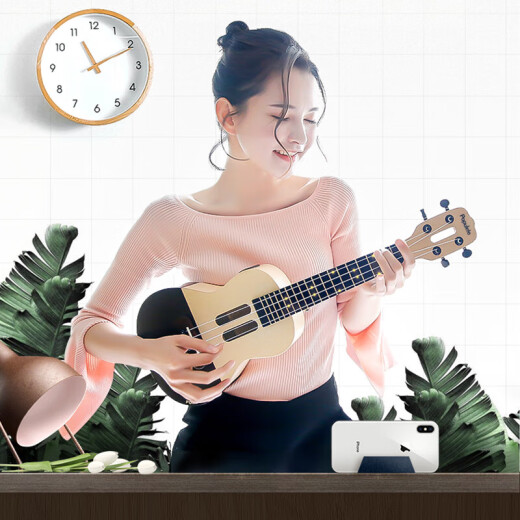 音乐密码（MUSIC PASSWORD）【新品】智能尤克里饼干女生款儿童初学者男小吉他入门 熊本熊联名款 23英寸