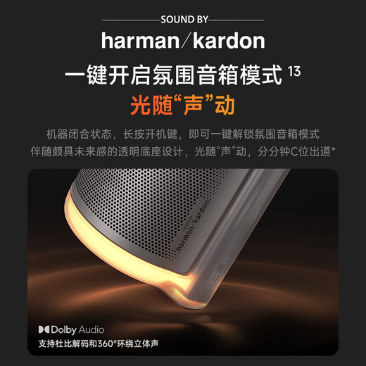 XGIMI Play6 Projektor tragbares Heimkino 1080P Schwenk-Neige-Projektion integrierter versteckter Ständer Harman Kardon Audio Play5 verbessertes Modell nationale Subvention