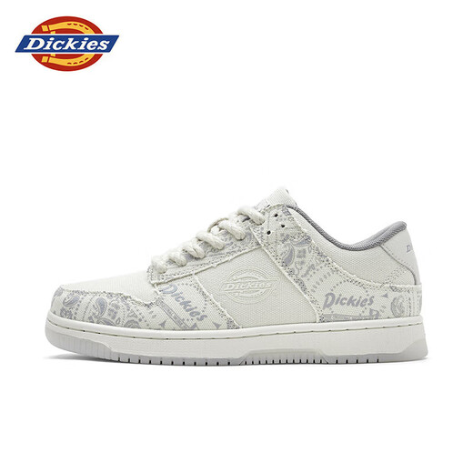 Dickies zapatos de tablero para hombres zapatos casuales transpirables versátiles bajos zapatos planos para hombres zapatos de moda grises 42