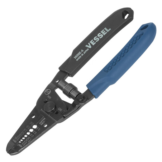 VESSEL Weiwei lightweight manual wire stripper 3500E-5 wire stripper multifunctional electrician wire stripping pliers
