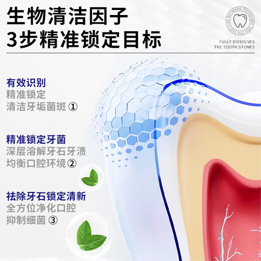 Shanghai pharmaceutical medical tartar toothpaste-like antibacterial and bad breath remove yellowing remove tooth stains remove cigarette stains tartar anti-desensitization and teeth clean