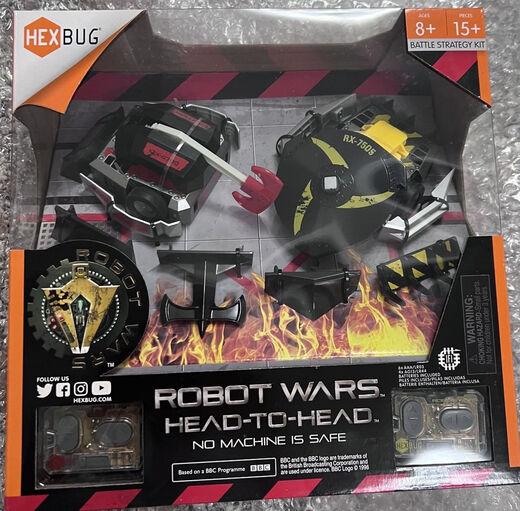 赫宝（HEXBUG）赫宝博茨大战智能遥控双人对战格斗机器人子游戏电动儿童玩具 第五赛季机器人之朋克大卫