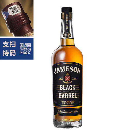 尊美醇（Jameson）Jameson 尊美醇爱尔兰威士忌进口洋酒占美神 IPA 一瓶一码 尊美醇黑桶700mL