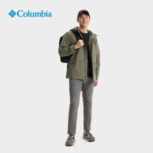哥伦比亚（Columbia）户外25春秋秋冬夏新品男子防水冲锋衣徒步外套XE4839 012 S (170/92A)