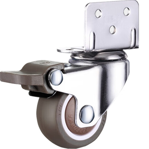 FANCYCHIC1484 people praise side-mounted universal wheels household L-shaped castors durable rubber wheel thickened pulley mobile base Main picture model