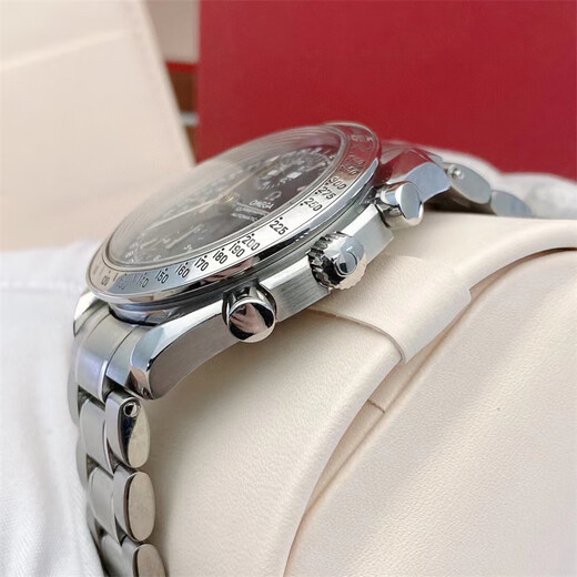 [SECUESTA 99 NUEVO] OMEGA Men's Watch Speedmaster Series Mecánica automática Mecánica Reloj Multifuncional CRONOGRO DISETA PANTALLA Lumino