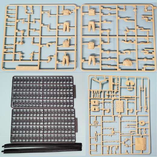 Modelo 3G AidEMei 13568 1/35 American M113 Fitter ARV Personal armado portador con estructura interna M113 Modelo de operador de personal blindado