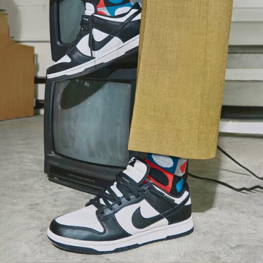 Nike (nike) обувь мужская обувь летние новые данка серо-белые модные модные не скользящие туфли.