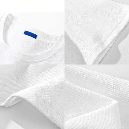 200g Pure Cotton Kapi Barra Cartoon d'été Nouveau t-shirt à manches courtes pour garçons et filles à la mode à moitié à manches BT701 Couleur d'abricot 130