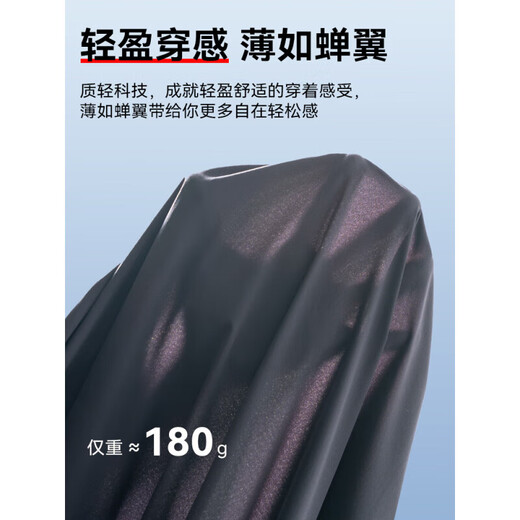 李宁（LI-NING）防晒衣男外套2025夏季新款轻薄透气冰丝运动服长袖连帽宽松休闲衣