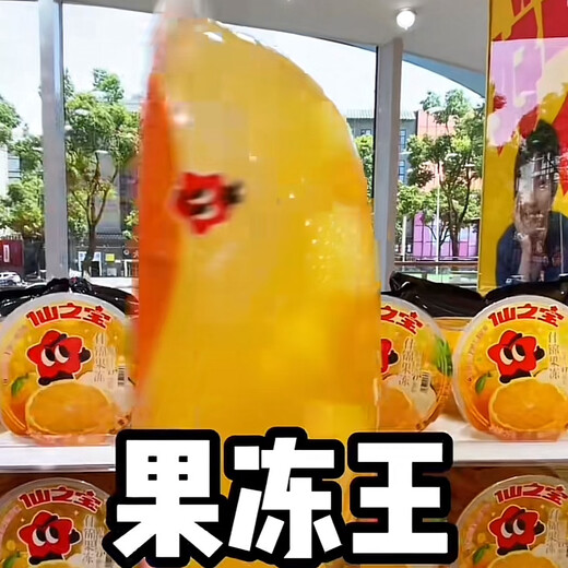 仙之宝【现货】超级零食很忙超大果冻代购网红巨无霸4斤什锦布丁a 一桶plus合味道泡面687g(9小桶+