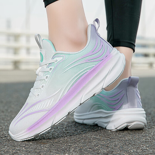 Sommer -Frauenschuhe Single dünnes Netz atmungsaktiv