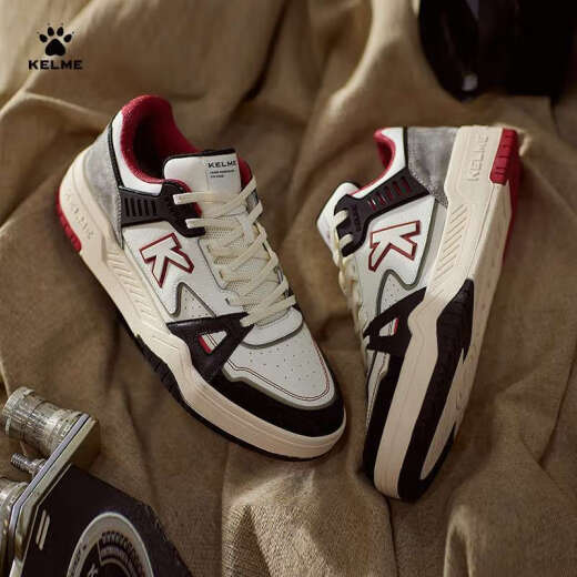卡尔美（KELME）奥特莱斯男款新款板鞋休闲运动鞋合集高街复古经典款 6345XX1349白绿 39