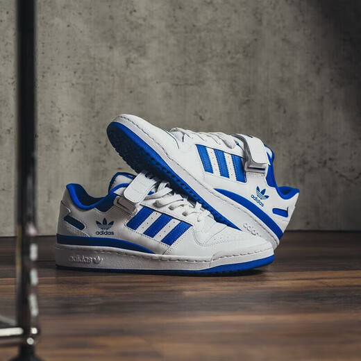 ADIDAS CLOVER FUERO Azul y blanco Velcro Classic Casual Sports Board Zapatos IF2694 42