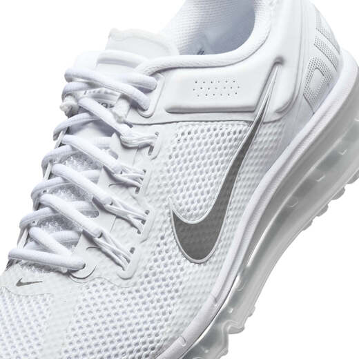 Nike (Nike) Offizieller Nike Herren -Sneaker Sommer Neue Luftkissenschuhe atmungsaktive Air Max 2013 HF4884 100 Weiß/Metallic Silver/Black 45