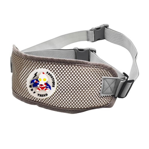 Zailu children's safety belt, men's and women's electric car belt, adjustable child straps, electric car baby anti-fall travel carrier, gray Kuromi flashing light upgraded version