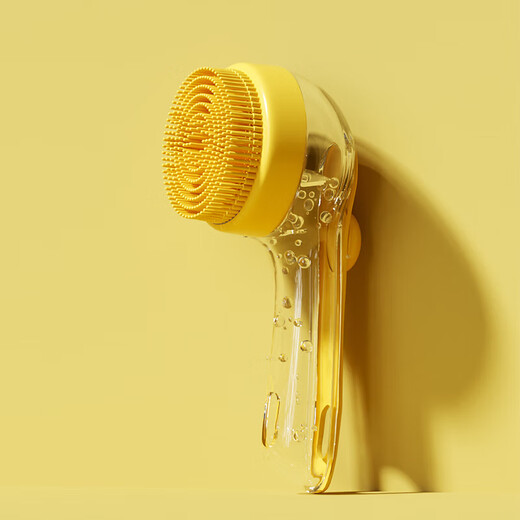 Pet and dog bathing brush, cat bathing artifact, a comprehensive collection of essential dog washing supplies, Bichon Frize-specific bathing and combing tools, dog bathing brush - green - 1 piece