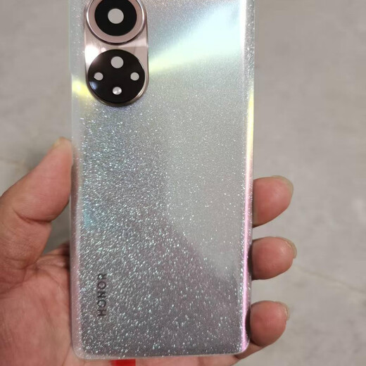 
Honor is suitable for 50 original back cover 50pro original mobile phone rear case 50se original battery glass rear screen replacement Honor 50 bright black glass rear cover with frame lens