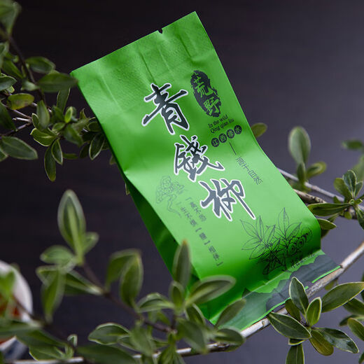 Jiangxi Xiushui Qingqian Liu Tee Tender Sprossen Jinqian Liu Tee Wildalpine Ancient Tree Rohblattkörnigte Tee 1000 g (2jin [Jin ist gleich 0,5 kg]) (4 Beutel)