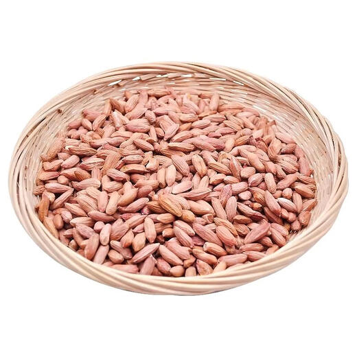 Jingmi Shandong fresh flat peanuts, net weight 2Jin Jin is equal to 0.5kg, raw small peanut kernels, straight from the source