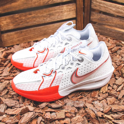NIKEAirZoomXG.T.Cut3白红低帮篮球鞋DV2918-101 HJ6630-900 43