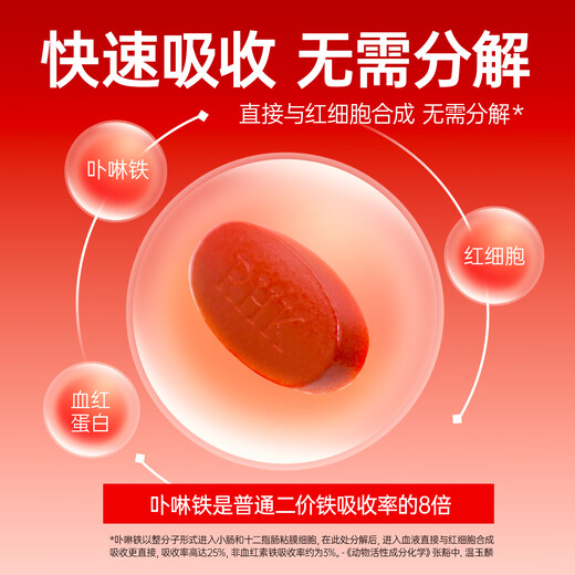 Hongtao K Yirui -Tabletten für schwangere Frauen mit Eisen- und Blut Supplement -Tabletten für Erwachsene mit QI und Blutverbesserung der Anämie -Immunregulation * 3 Boxen