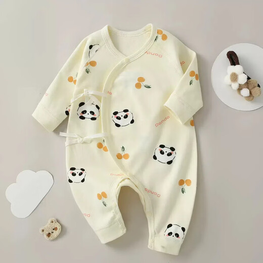 【四季婴儿爬服】春秋婴儿衣服a类纯棉新生儿连体衣长袖无骨 M12014魔法师 52cm