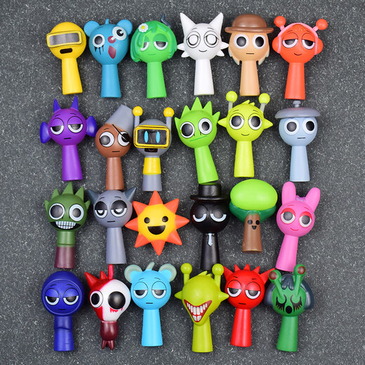 Lige Rhythm Box Figur Spronki Doll Simon Reedy REGS REG MUSIC MODELLE TOY GAME Peripherale Tasche [12 Modelle] Ungefähr 7 cm High Rhythmus Box