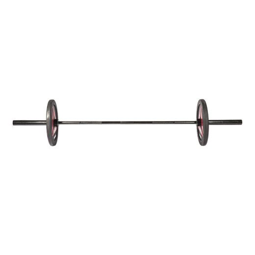 Reebok Reebok Barbell 2.2 metros 20 kg Home Men's Pole Pole Auspicioso Gimnasio Levante de pesas 20 cm Jin [Jin equivale a 0.5 kg] Reebok Auspicioso Pole [RSWT-14110]